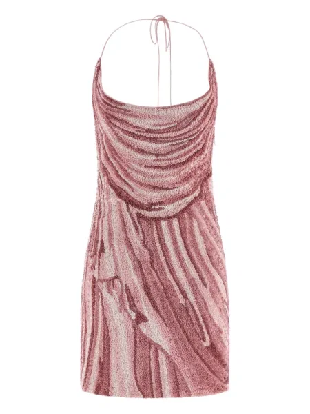 Rochie mini Balmain de costum roz