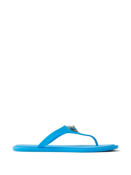 Sandale Versace fără toc albastru