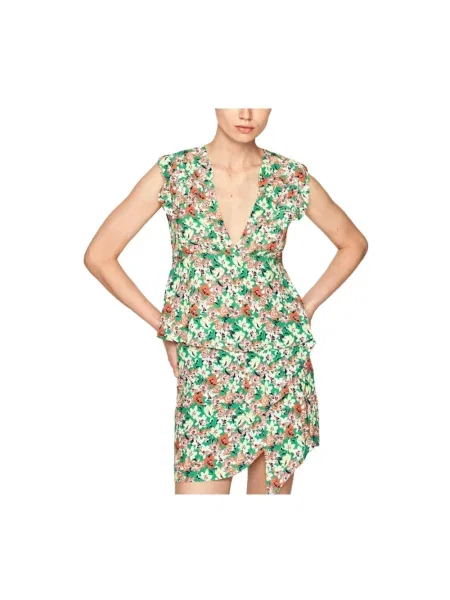 Sukienka jeansowa Pepe Jeans zielona