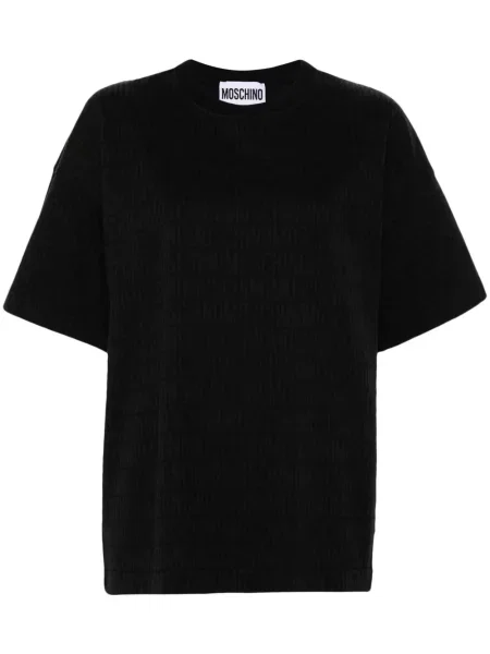 Tricou Moschino cu imagine negru