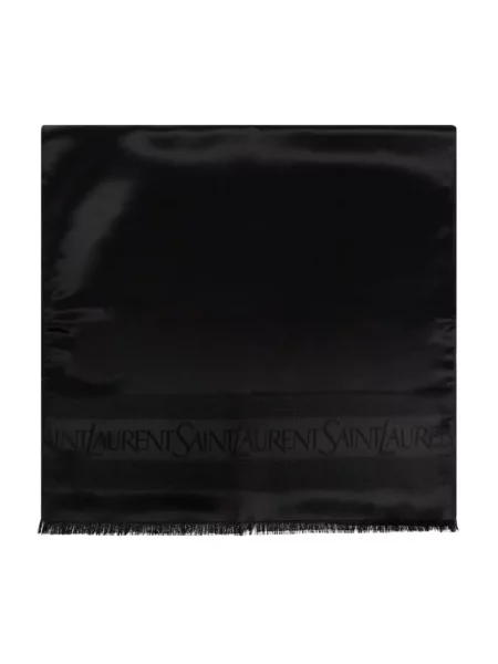 Szal Saint Laurent czarna