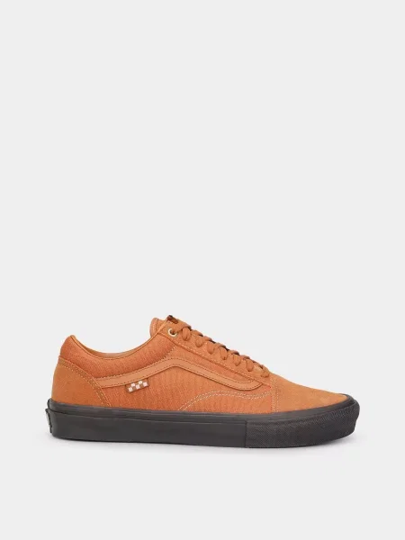 Замшевые кеды Vans коричневые