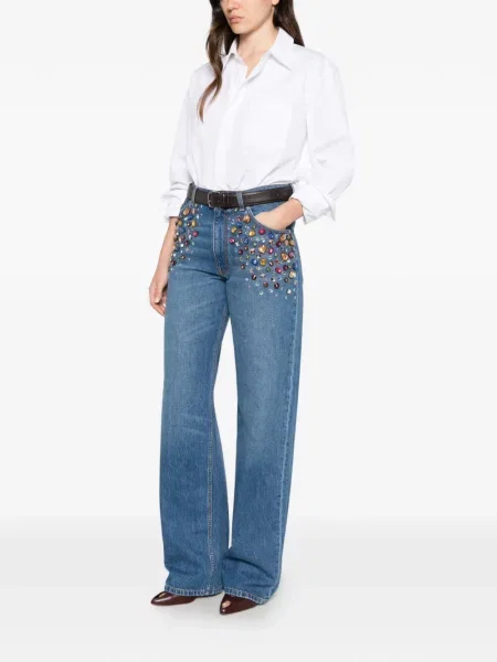 Blugi Stella Mccartney albastru