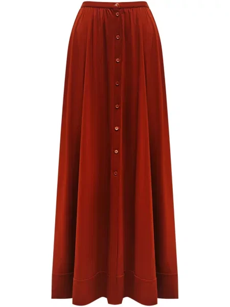 Maksi spódnica maxi 12 Storeez pomarańczowa