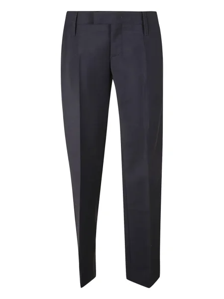 Pantaloni Miu Miu cu broderie albastru