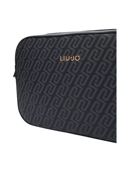 Liu Jo torebka crossbody z imitacji skóry czarna