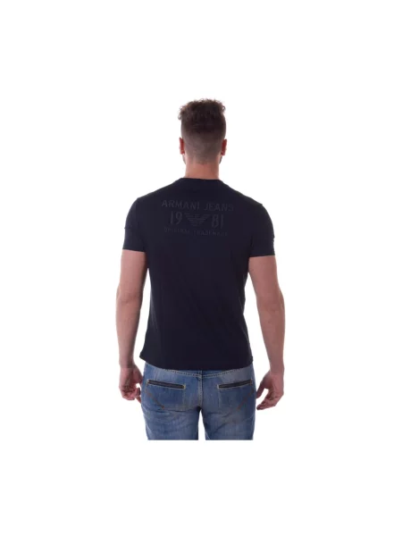 Koszulka Armani Jeans niebieska