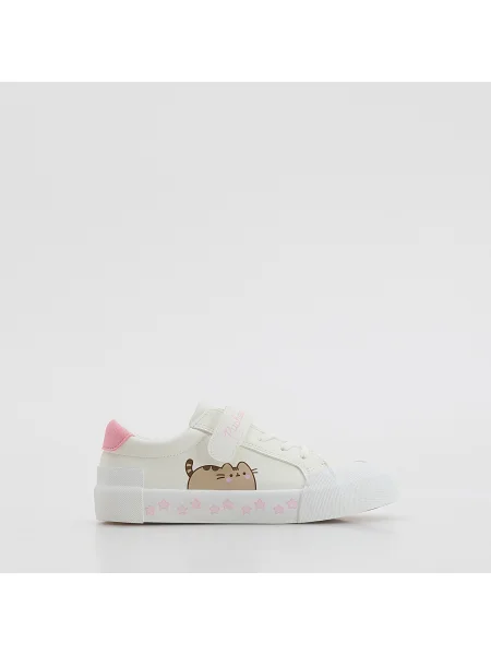 Reserved Pusheen tornacipő fehér