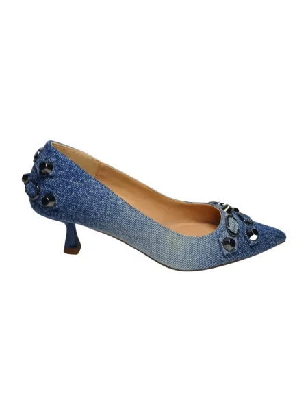 Czółenka Steve Madden niebieska