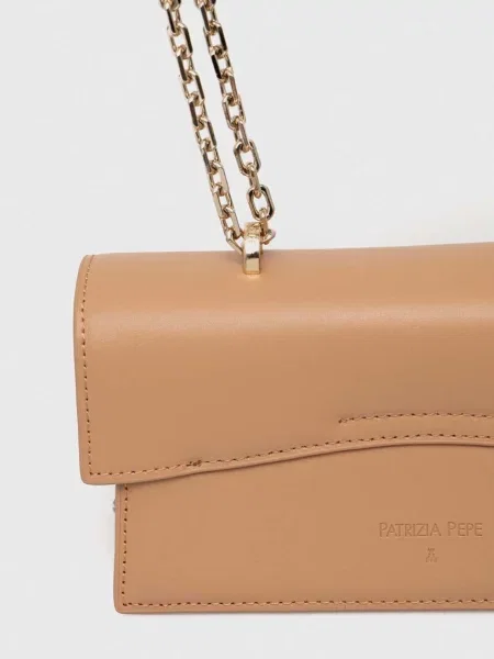 Кожаная сумка Patrizia Pepe