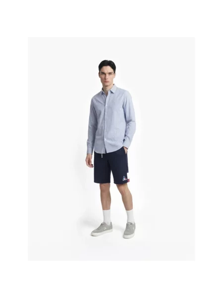 Szorty Le Coq Sportif niebieskie