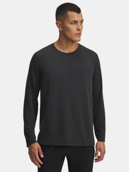 Tricou Under Armour de lână alergare negru