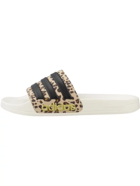 Sneakersy Adidas Adilette brązowe