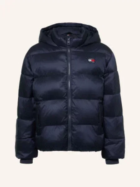 Tommy Hilfiger Prošívaná Bunda tmavě modrá