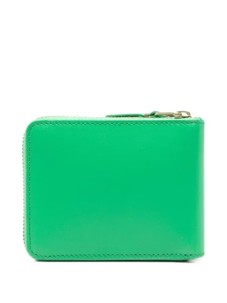 Portofel Comme Des Garçons Wallet din piele verde
