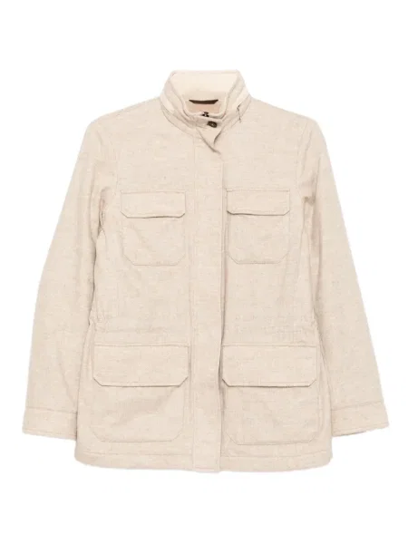 Geacă N.peal cu model herringbone