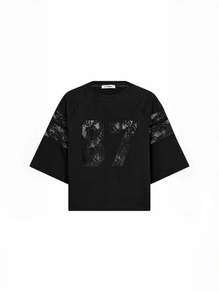 Co'couture Top Ely negru