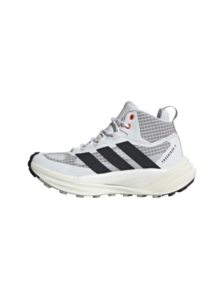 ADIDAS TERREX Pantofi Free Hiker 3 gri închis / negru alb