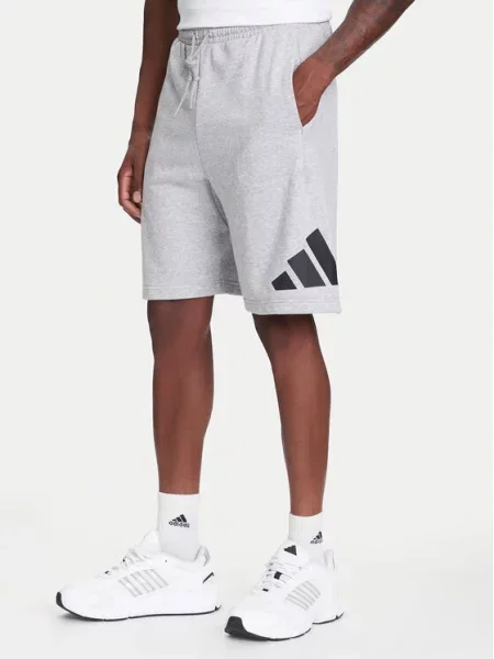 Adidas Szorty sportowe Essentials Big Logo szary