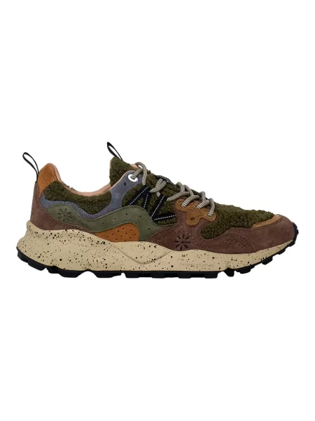 Sneakersy Flower Mountain zamszowe w kwiatki