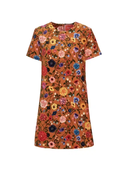 Rochie mini La Doublej portocaliu