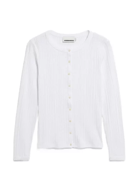 Cardigan Armedangels tricotate alb