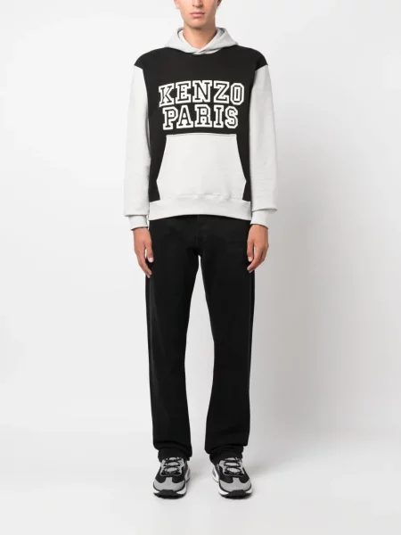 Hanorac cu glugă Kenzo stretch negru