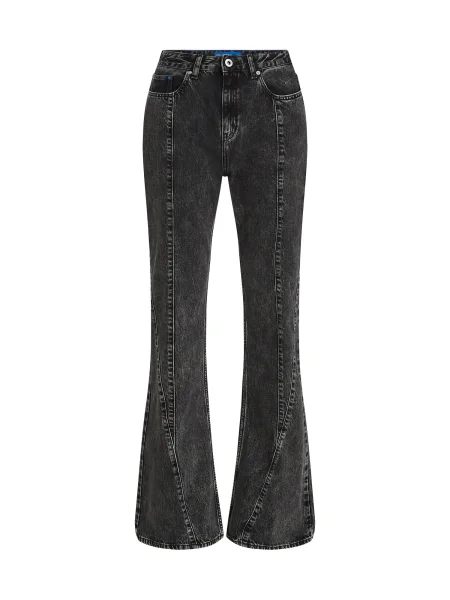 KARL LAGERFELD JEANS Jeans gri piatră negru