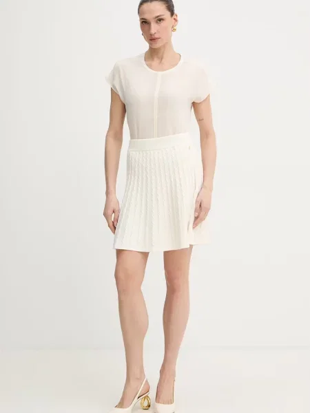 Спідниця з домішкою вовни Guess HANNA