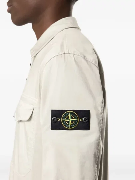 Cămașă Stone Island cu strasuri gri