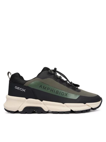 Sneakersy Geox zielone