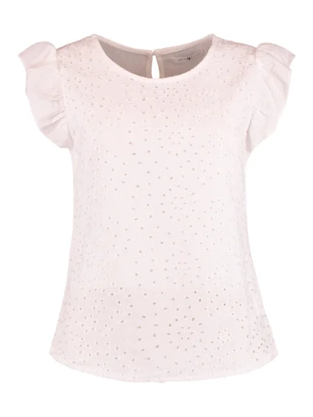 Hailys Bluză lână alb