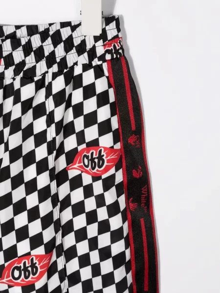 Spodnie dziecięce Off-white białe