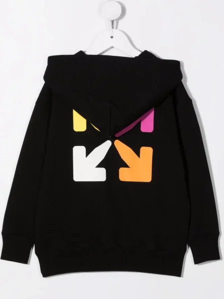 Bluza z kapturem dziecięca Off-white biała