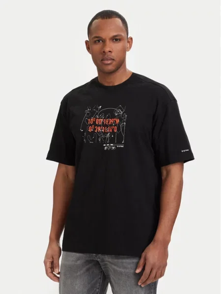 G-Star Raw Tricou Coord negru