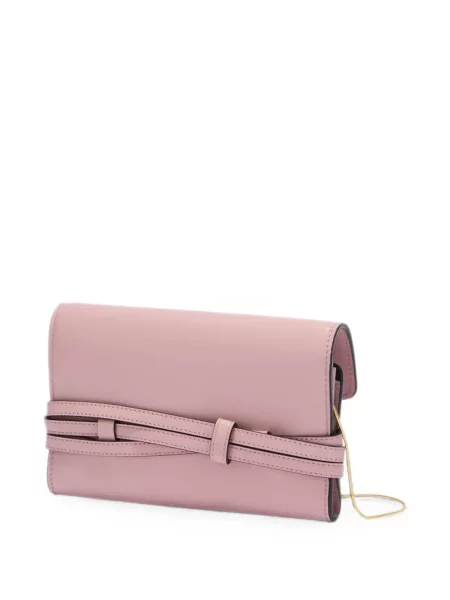 Portofel Moschino din piele roz