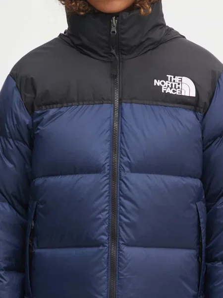 Пуховик The North Face ретро синий