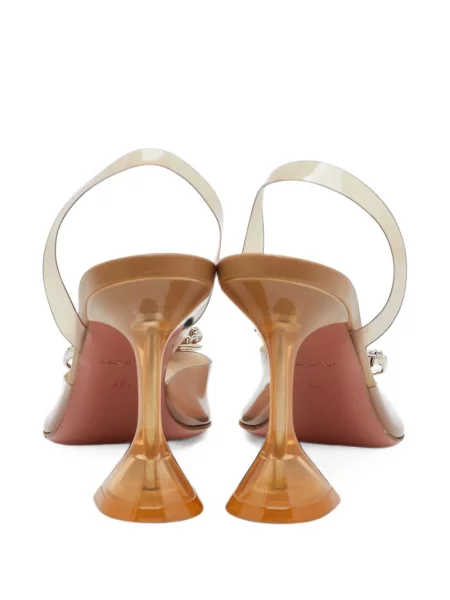 Pantofi cu toc Amina Muaddi slingback