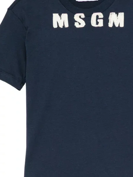 Koszulka dziecięca Msgm niebieska