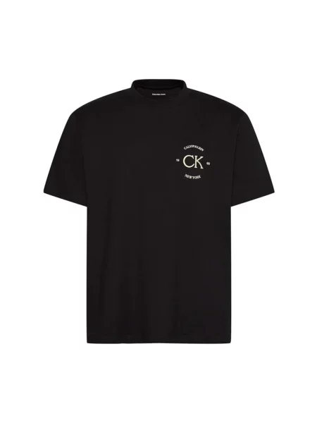Koszulka Calvin Klein Jeans czarna