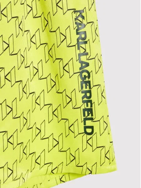 Sukně Karl Lagerfeld Kids zelené