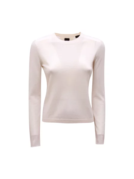 Sweter Pinko z siateczki biały