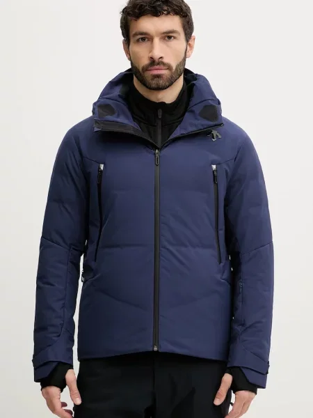 Descente kurtka narciarska puchowa HYBRID DOWN JACKET granatowy