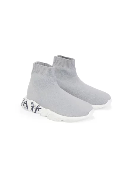 Dětské tenisky Balenciaga Speed šedé