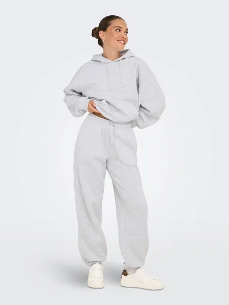 ONLY Pantaloni trening Best Wide Leg gri