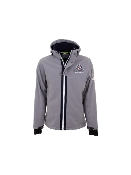 Geacă Vent Du Cap softshell gri