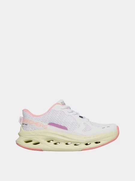 Дитячі Кросівки повсякденні Skechers MAX CUSHIONING GLIDE-STEP текстиль/штучна шкіра білий