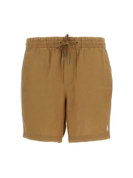 Szorty Polo Ralph Lauren casual brązowe