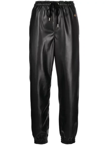 Pantaloni Stella Mccartney alergare cu cordon negru