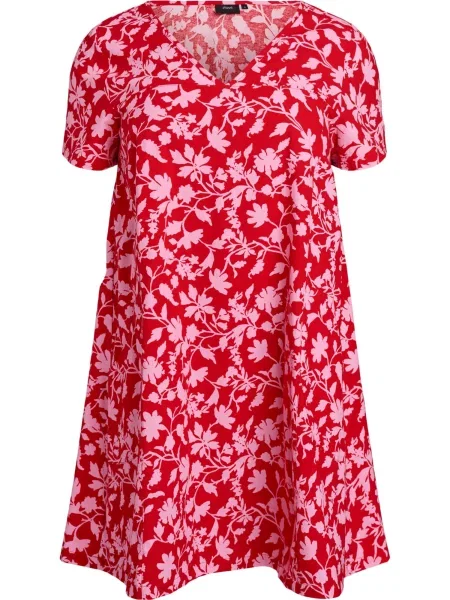 Zizzi Rochie de vară Jeasy / sângeriu roz